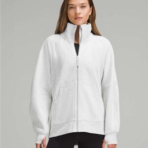 Lululemon Oversized Funnel Neck Scuba Full-Zip Jacket Hoodie